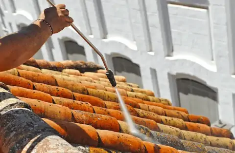 Nettoyage de toitures - Touget